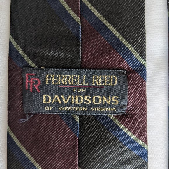 Farrell Reed for Davidsons of W. Virginia Silk Tie - Picture 9 of 11